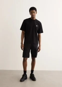 Regular Fit Compass Patch Overdyed T-Shirt