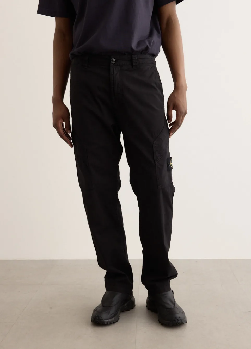 Regular Fit Supima Diagonal Cargo Pants