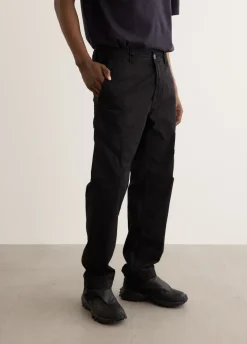 Regular Fit Supima Diagonal Cargo Pants