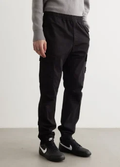Regular Fit Tapered Stretch Cotton Cargo