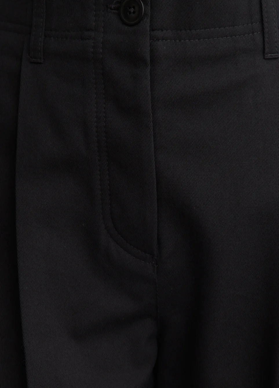 Relaxed Twill Shorts