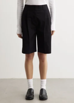 Relaxed Twill Shorts