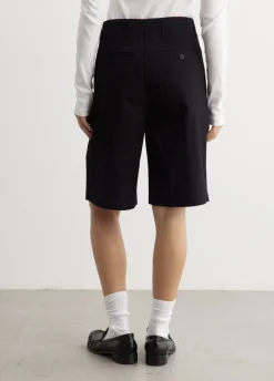 Relaxed Twill Shorts