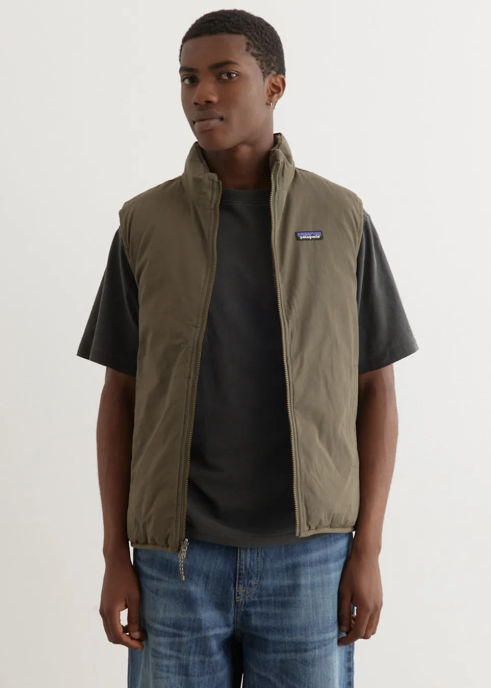 Reversible Cotton Down Vest