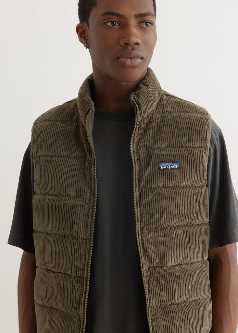 Reversible Cotton Down Vest