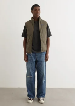 Reversible Cotton Down Vest