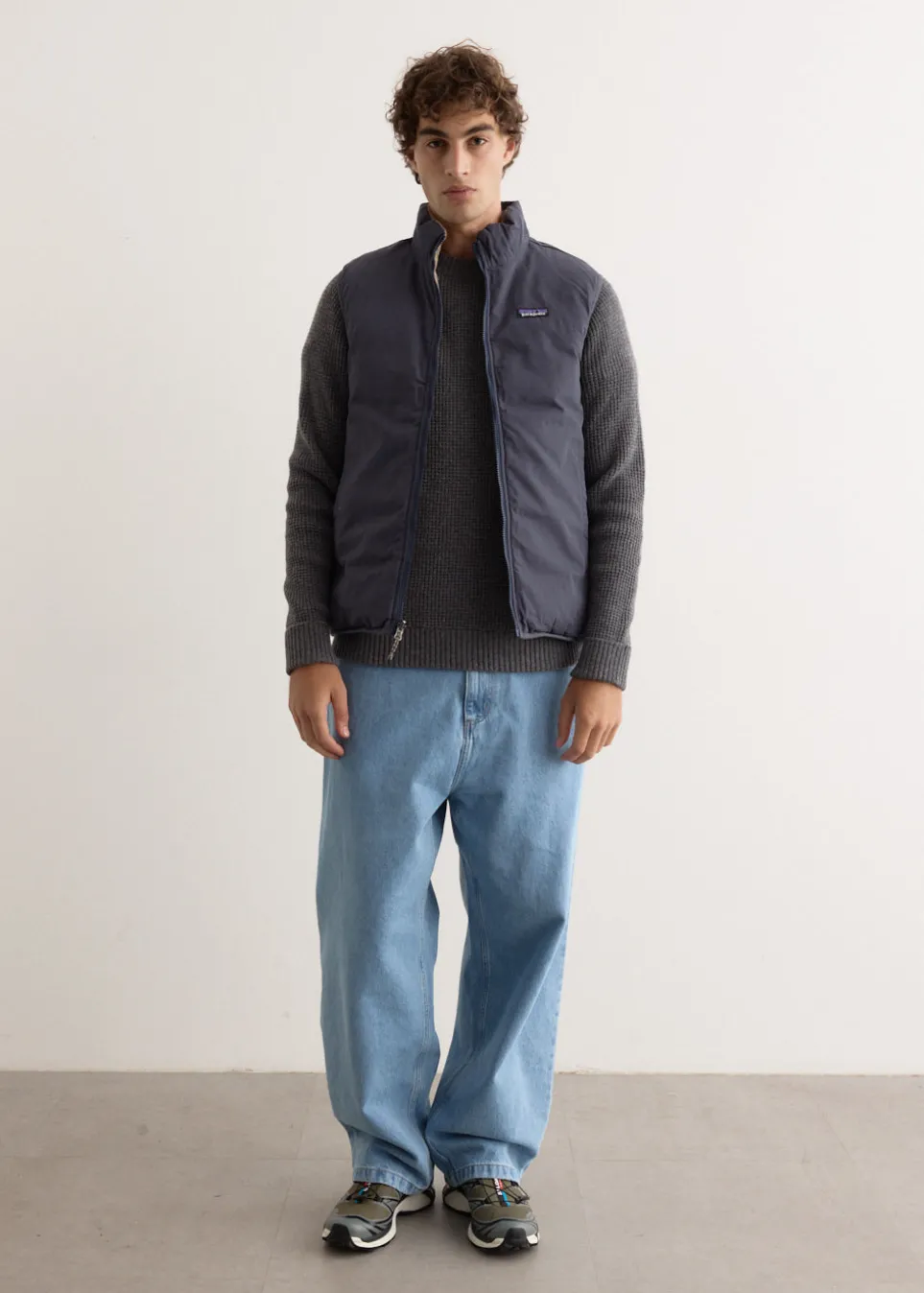 Reversible Cotton Down Vest