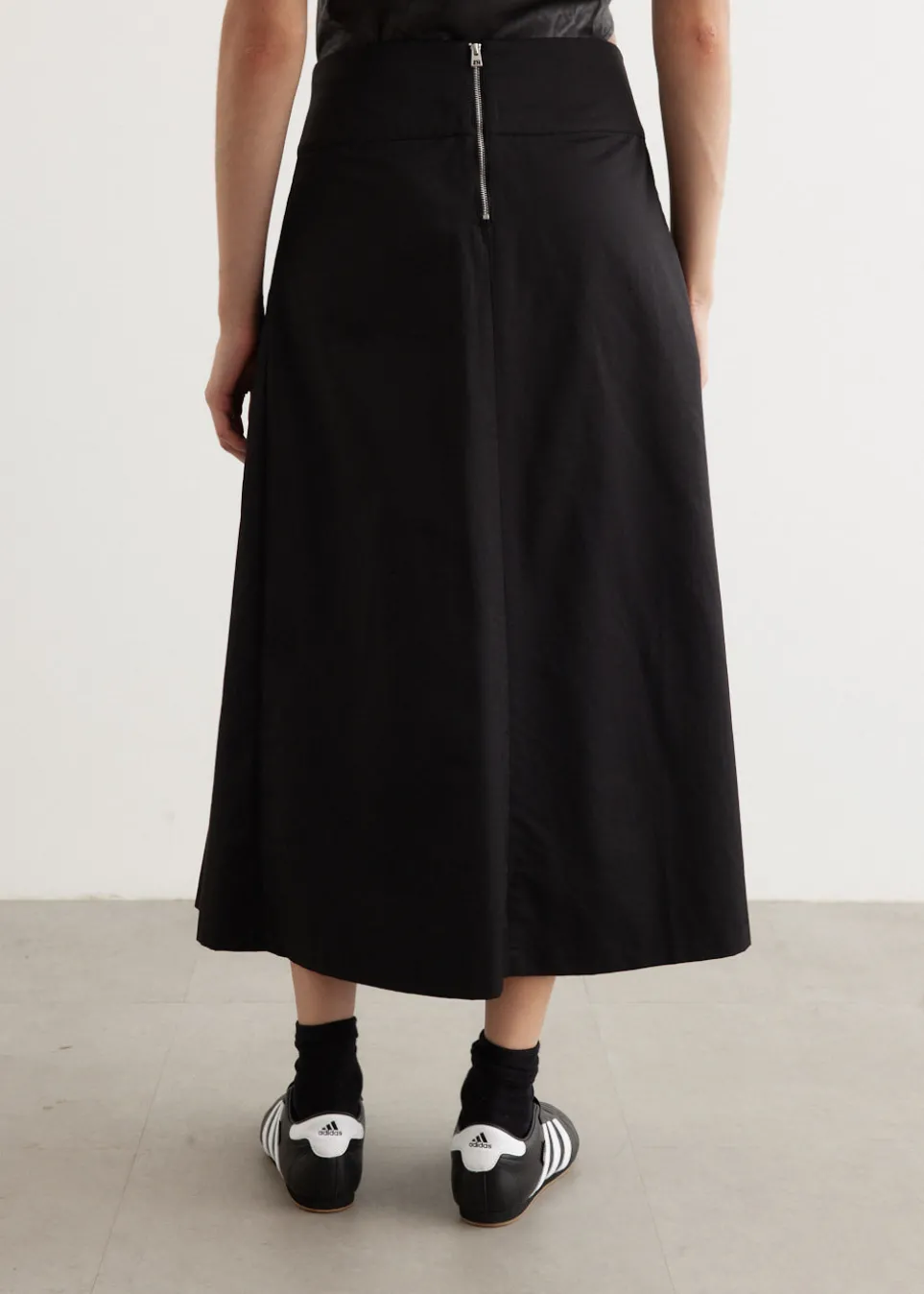 Rhone Pleated Midi Skirt