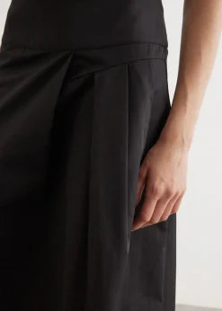 Rhone Pleated Midi Skirt