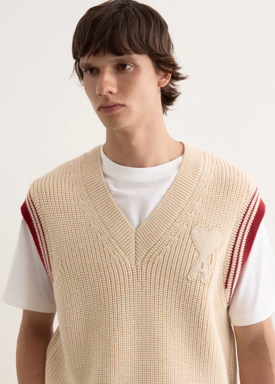 Ribbed Sweater Vest