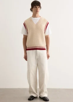 Ribbed Sweater Vest