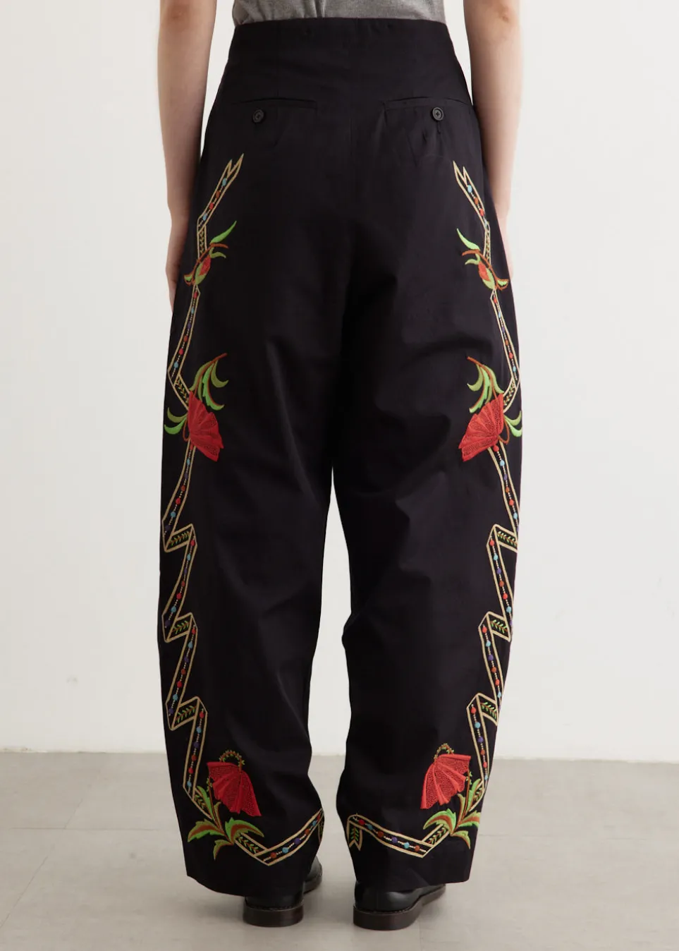 Ribbon Hollyhock Trousers