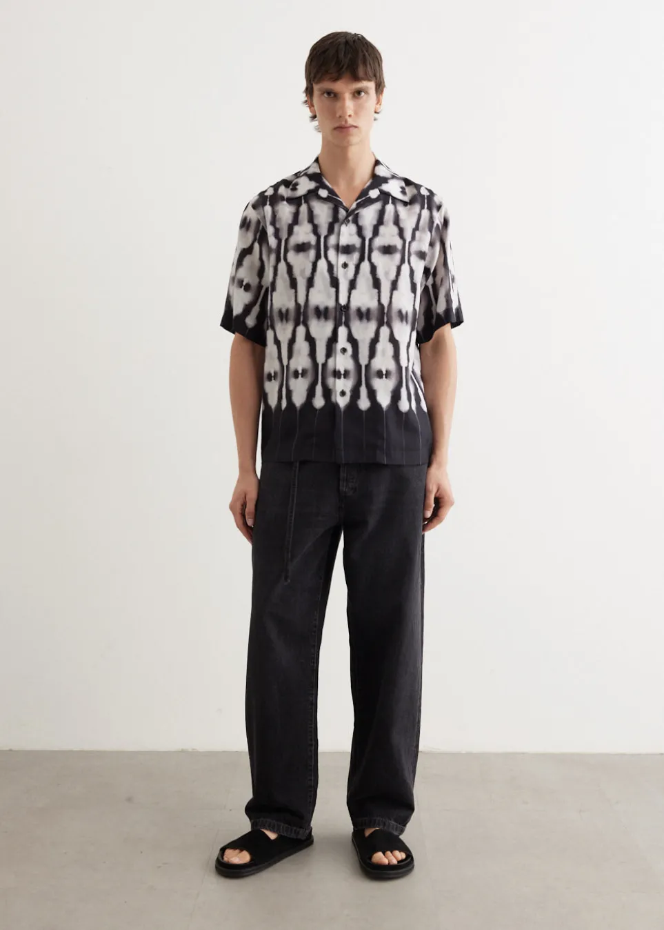 Ritual Silk Camp Collar Shirt
