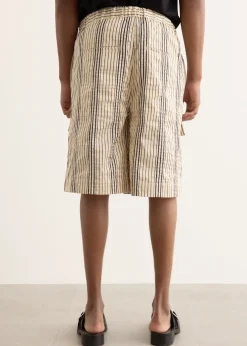 Rope Stripe Pocket Shorts