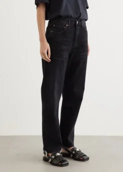 90's Mid Rise Straight Jeans