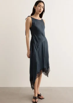 Satin Lace Dress