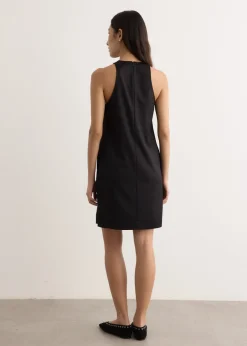 Scoop-Neck Dress