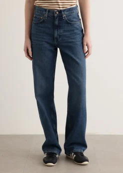 Shea High-Rise Relaxed Straight Jeans