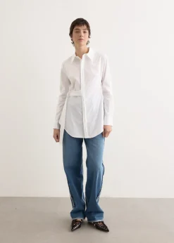 Shirt With Strap Detail