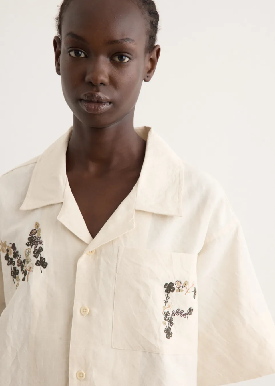 Short Sleeve Greetings Shirt