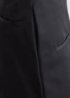 Side Panel Mini Skirt