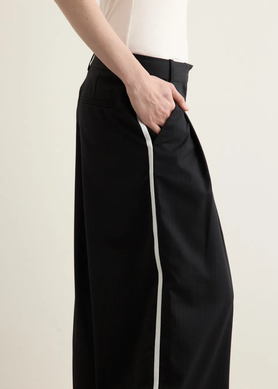 Side Stripe Homme Pants