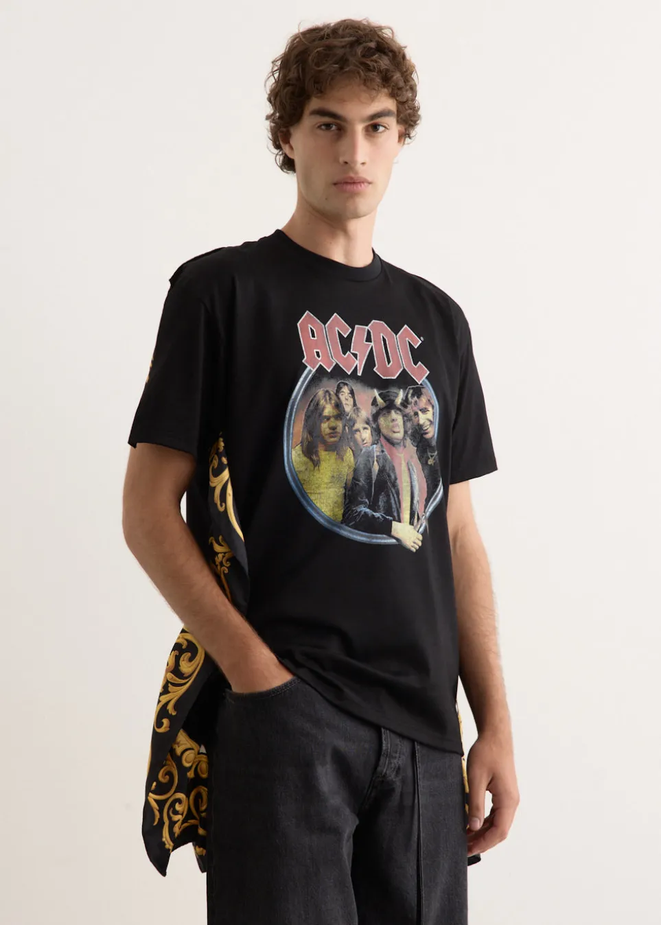 Silk Scarf AC/DC T-Shirt