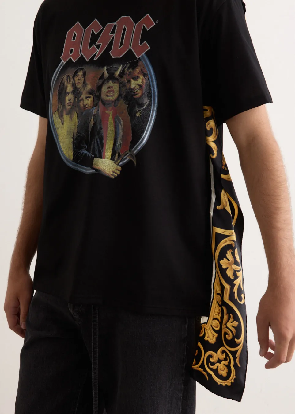 Silk Scarf AC/DC T-Shirt