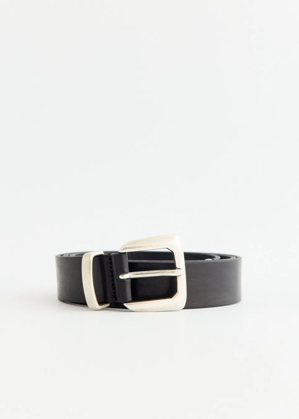 Simple Square Buckle Belt