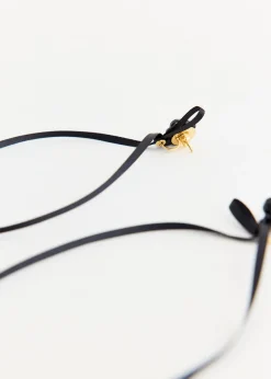 Slim Bow Ribbon Stud Earrings