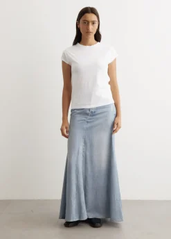 Slub Pleat T-Shirt