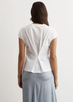 Slub Pleat T-Shirt