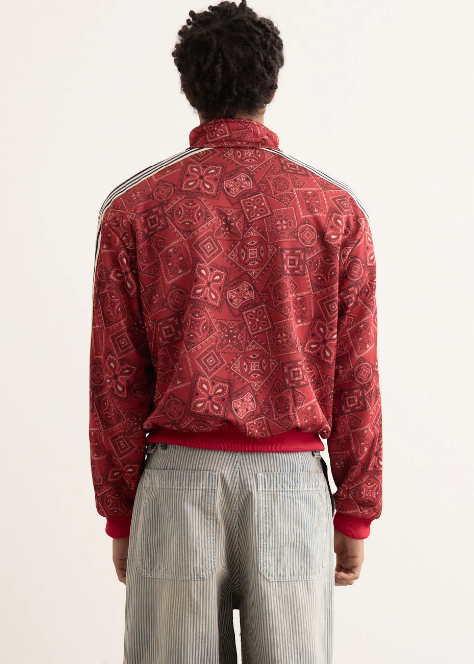 Smooth Jersey COOKIE Bandanna Track Jacket