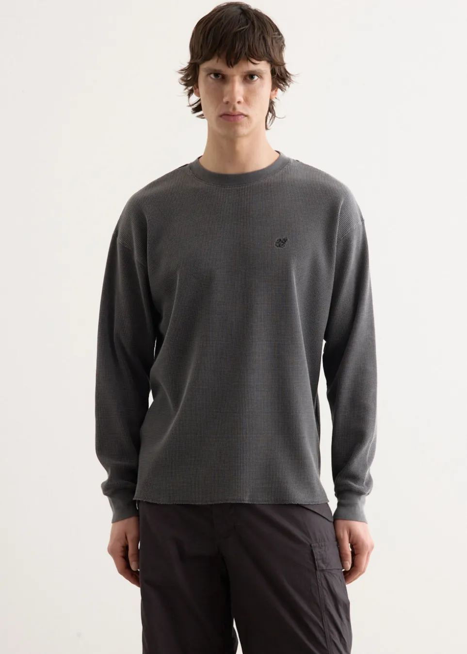 SNYC Pigment Dyed Waffle Top