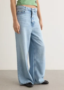 Soft Rigid Denim Baggy Jeans