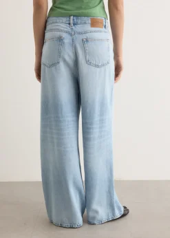 Soft Rigid Denim Baggy Jeans