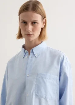 Sophia Button Down Logo Shirt