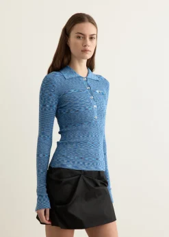 Spacedyed Polo Shirt