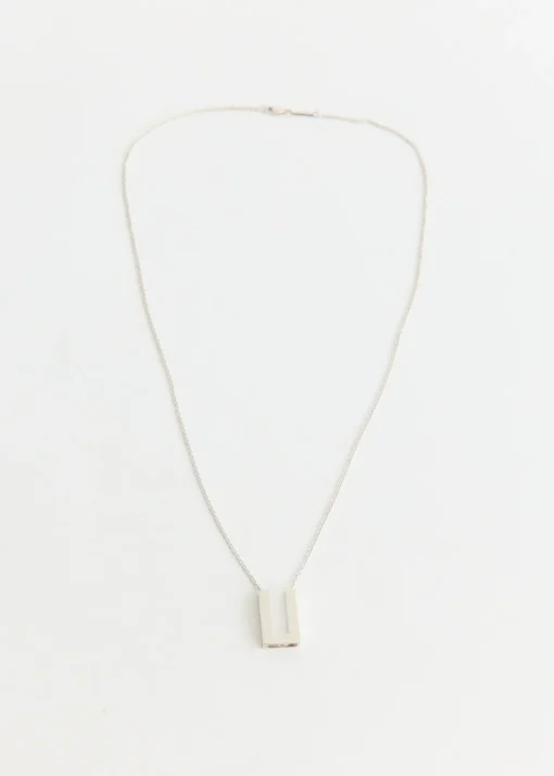 Square Pendant Necklace
