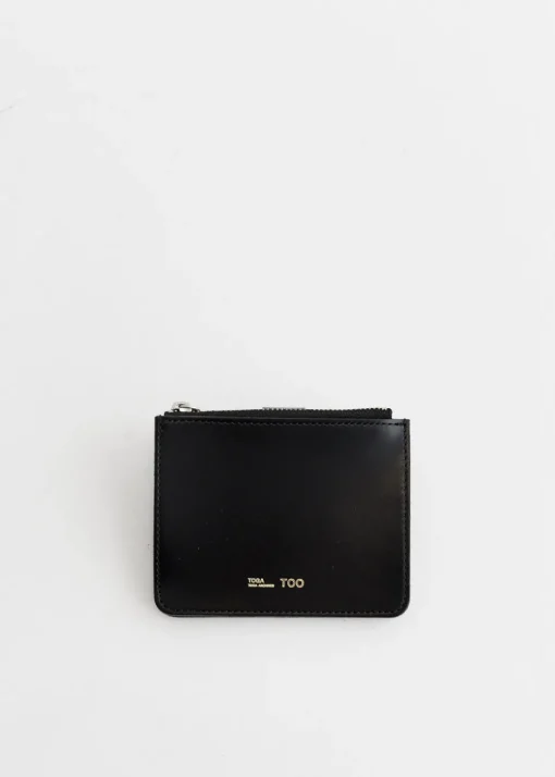 Square Tip Leather Wallet