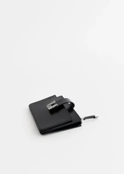 Square Tip Leather Wallet