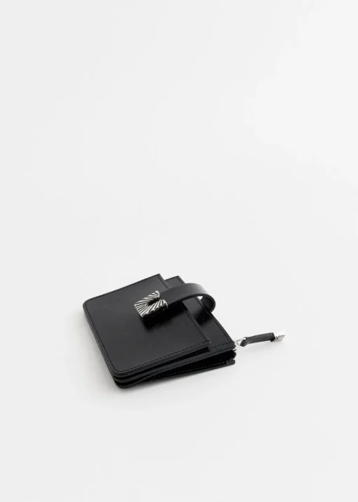 Square Tip Leather Wallet