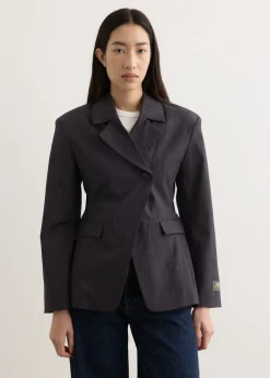 Stretch Stripe Blazer