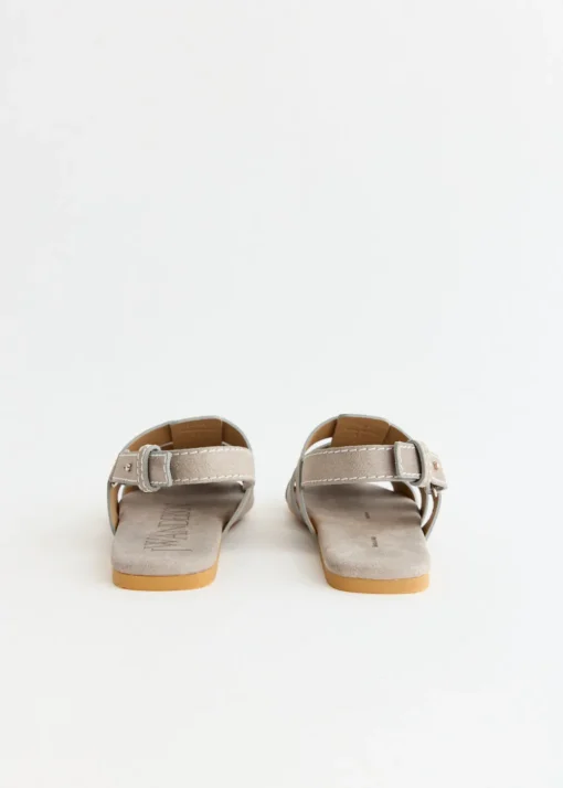 Stripe Flat Sandals