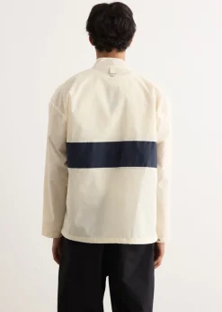 Stripe Nylon Oxford Boat Jacket