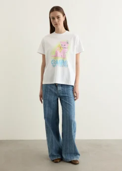 Structured Denim Double Fly Baggy Jeans