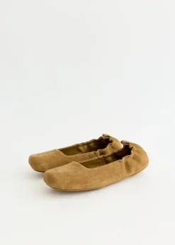Suede Ballet Flat