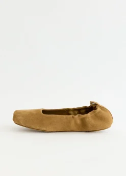 Suede Ballet Flat