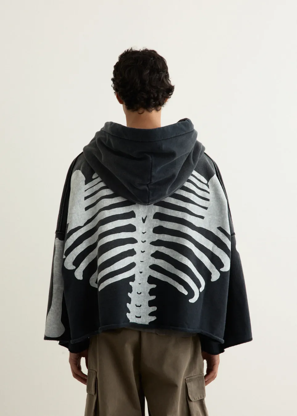 SWT Knit DEVIL Hoodie Blouson (BONE)