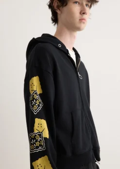 SWT Knit ZIP-UP GYM Parka (PECKISH RAINBOWY)